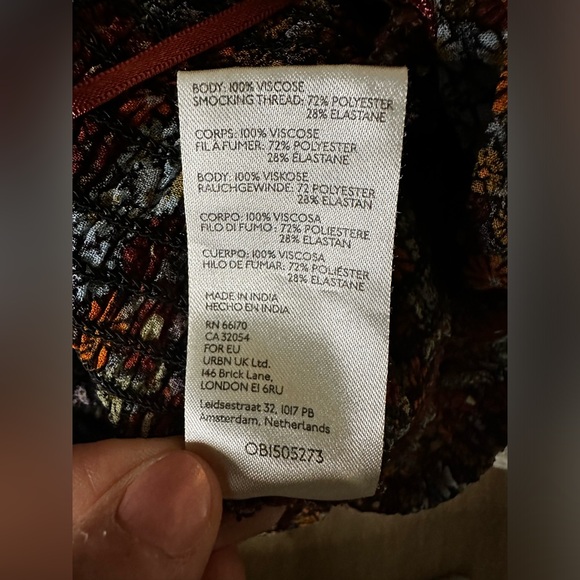 Free People Short Sleeve Floral Top - Picture 7 of 8